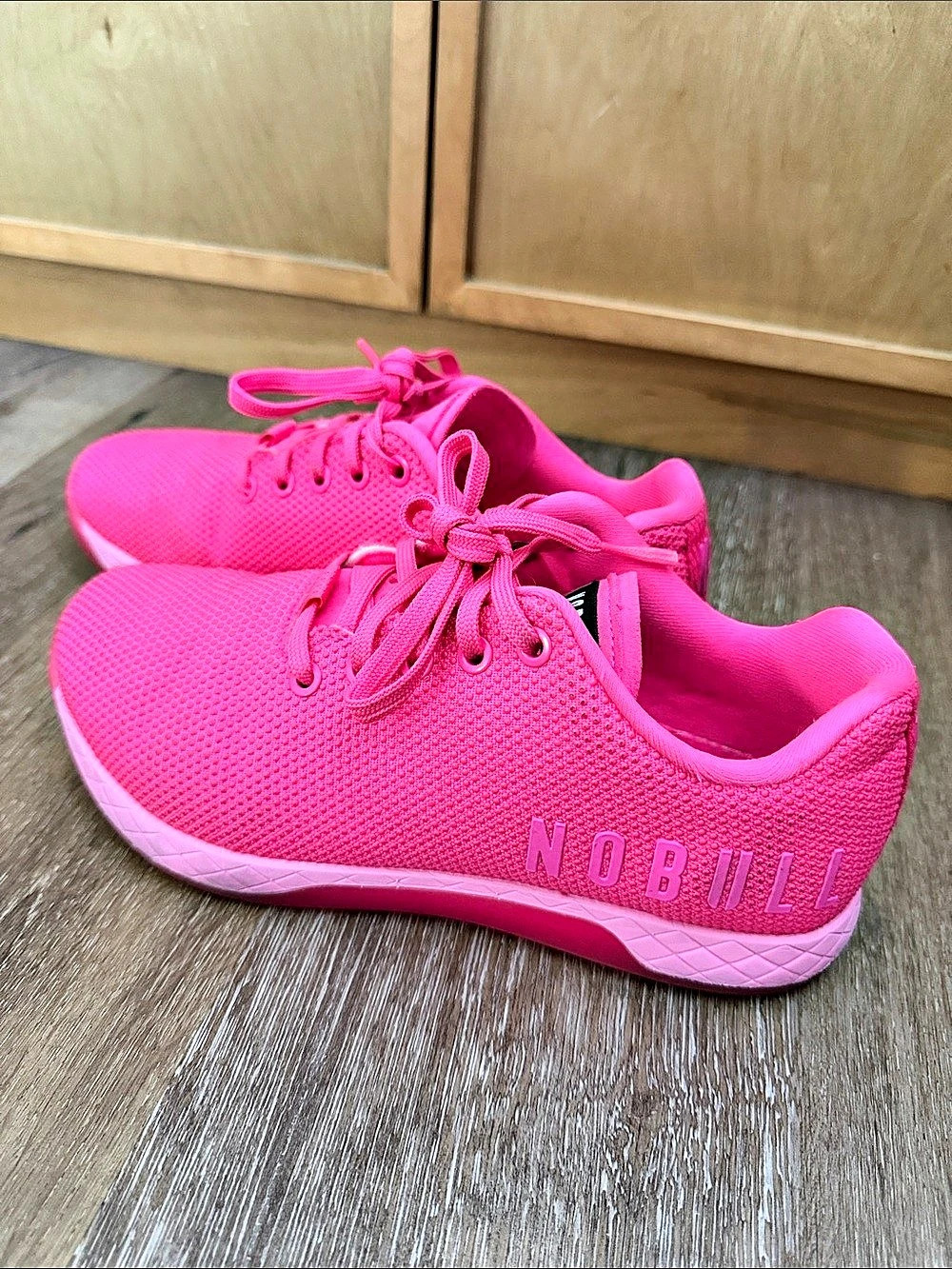 Nobull Women's Outwork Trainer Athletic Shoes in Pink | Size 8.5